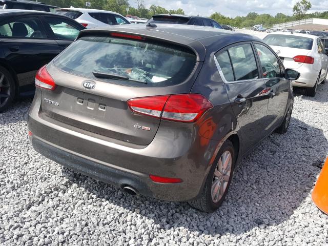 2014 KIA FORTE EX KNAFX5A88E5232716