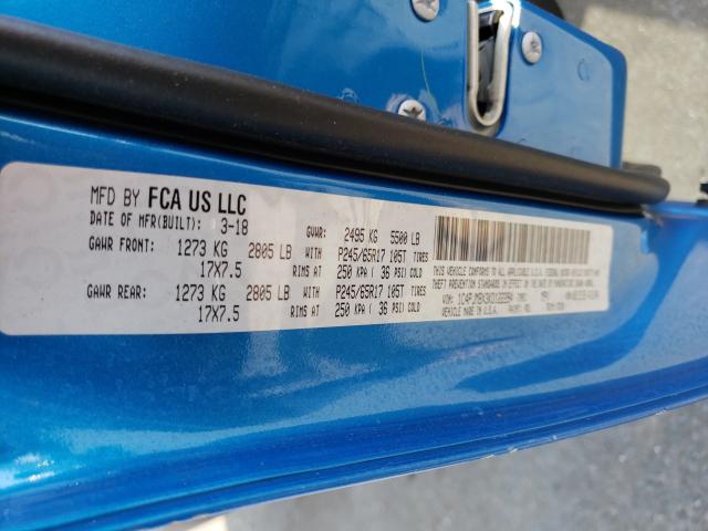 2019 JEEP CHEROKEE T 1C4PJMBX3KD122294