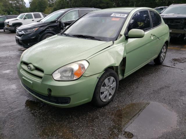 2010 HYUNDAI ACCENT BLU KMHCM3AC5AU160022