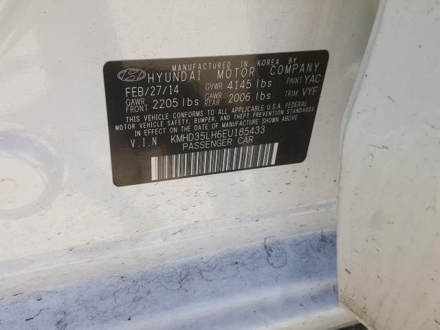 2014 HYUNDAI ELANTRA GT KMHD35LH6EU185433