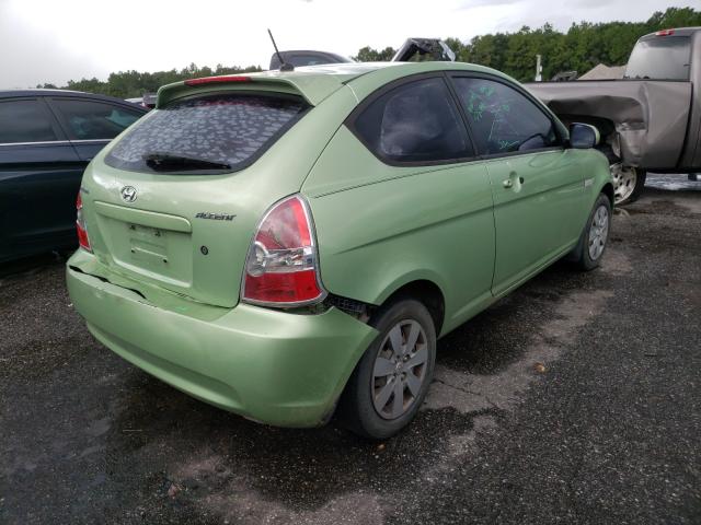 2010 HYUNDAI ACCENT BLU KMHCM3AC5AU160022