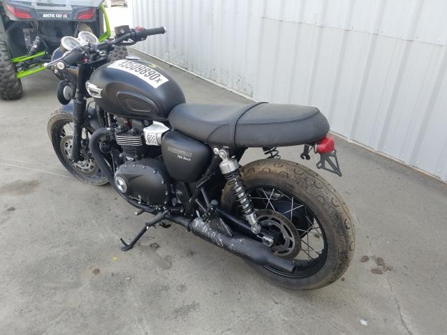 Triumph Bonneville t100 Black