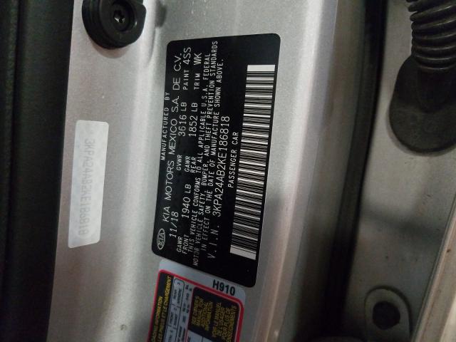 2019 KIA RIO S 3KPA24AB2KE186818