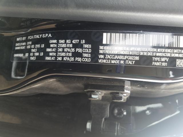 2018 JEEP RENEGADE S ZACCJAAB0JPG92286