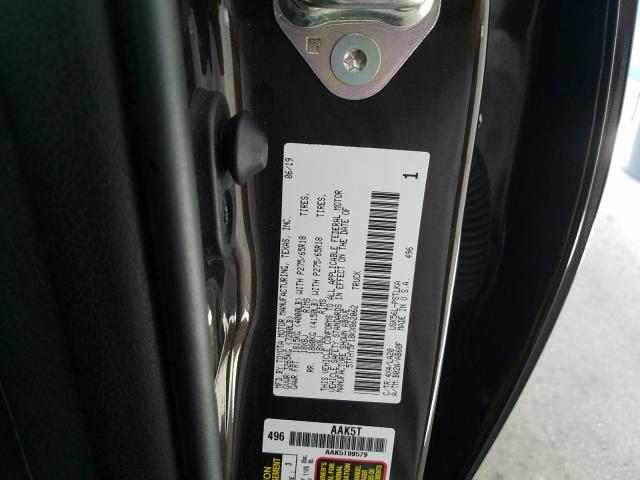 2019 TOYOTA TUNDRA CRE 5TFHY5F18KX862062