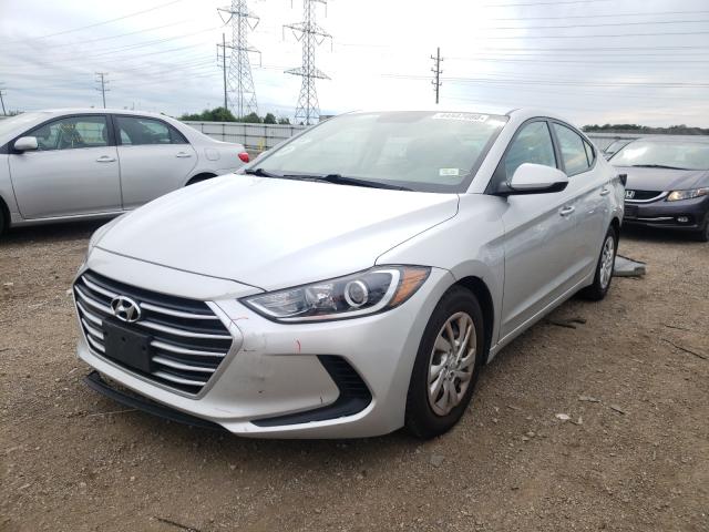 2017 HYUNDAI ELANTRA SE 5NPD74LF6HH101739