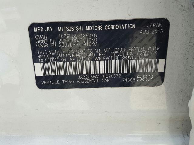 2015 MITSUBISHI LANCER GT JA32U8FW1FU026372