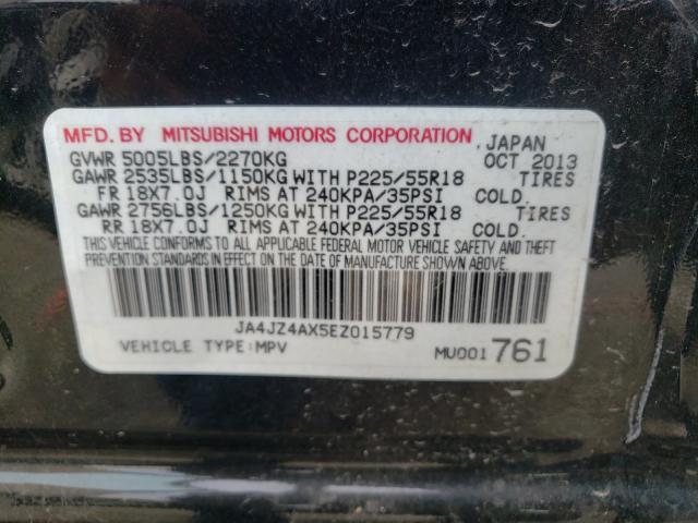 2014 MITSUBISHI OUTLANDER JA4JZ4AX5EZ015779