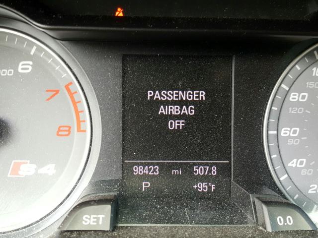 2012 AUDI S4 PRESTIG WAUKGAFL3CA107597