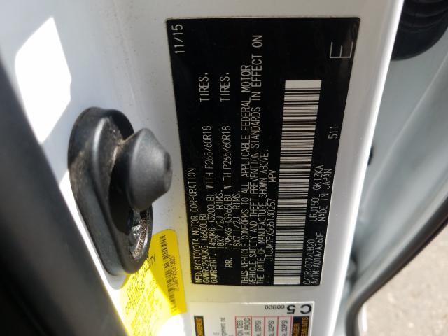 2016 LEXUS GX 460 PRE JTJJM7FX5G5130257