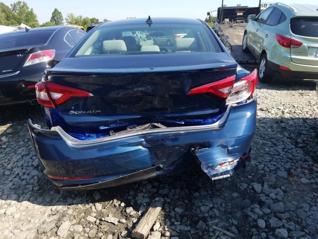 2017 HYUNDAI SONATA SE 5NPE24AF0HH468867