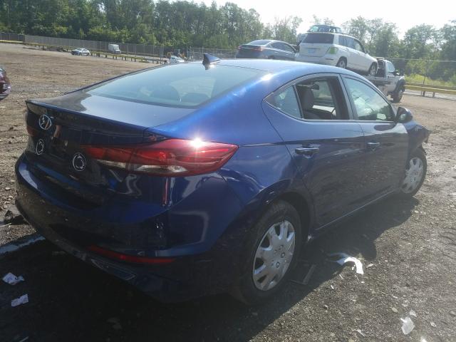 2017 HYUNDAI ELANTRA SE 5NPD74LF6HH052008