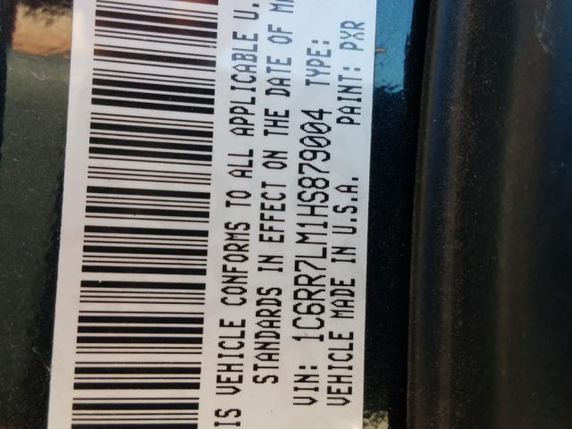 2017 RAM 1500 SLT 1C6RR7LM1HS879004