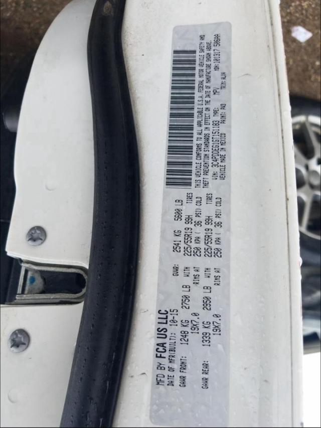 2016 DODGE JOURNEY R/ 3C4PDDEG1GT151183