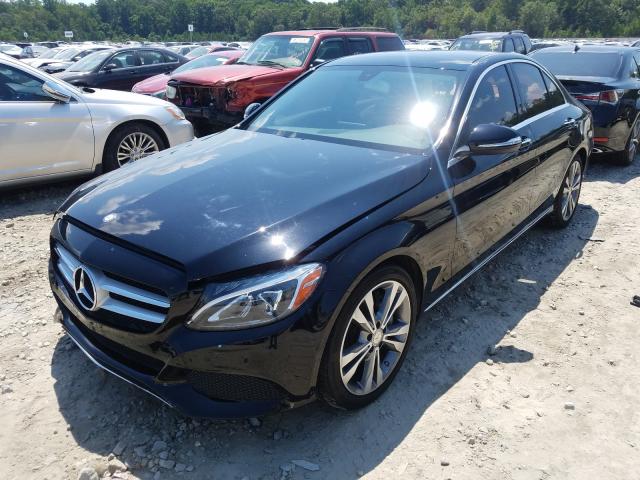 55SWF4JB1FU074486 2015 MERCEDES-BENZ C-CLASS, photo no. 2