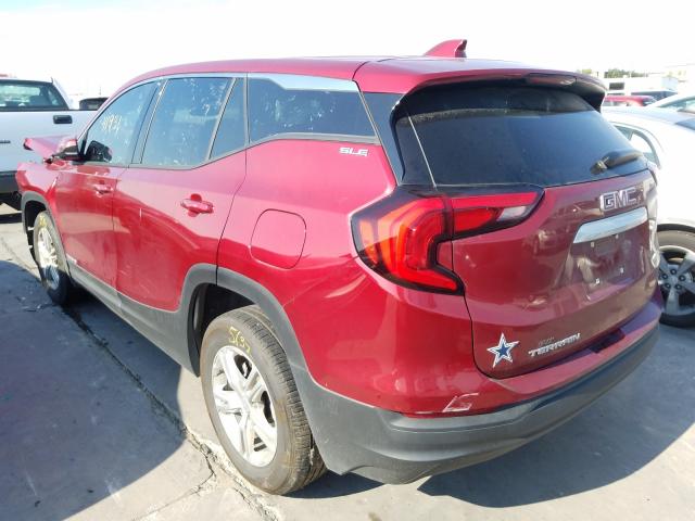 2018 GMC TERRAIN SL 3GKALMEV7JL280600