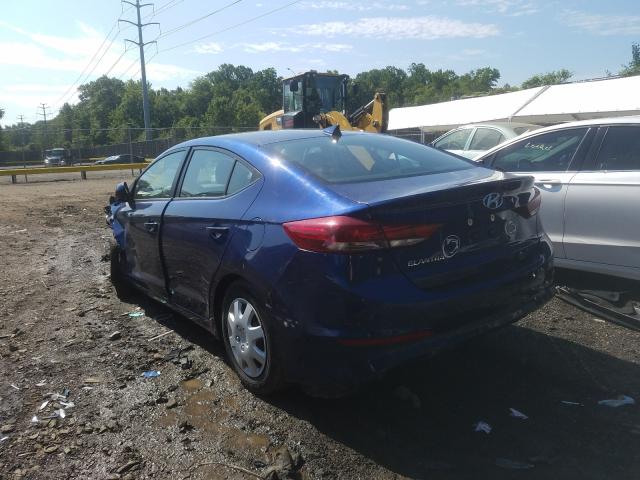 2017 HYUNDAI ELANTRA SE 5NPD74LF6HH052008