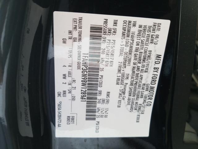 2011 FORD FOCUS SES 1FAHP3GN9BW128941