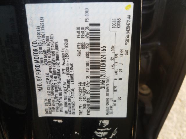 2014 LINCOLN MKZ HYBRID 3LN6L2LU1ER824166