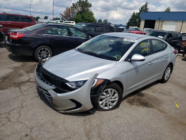 2018 HYUNDAI ELANTRA SE 5NPD74LF2JH355938