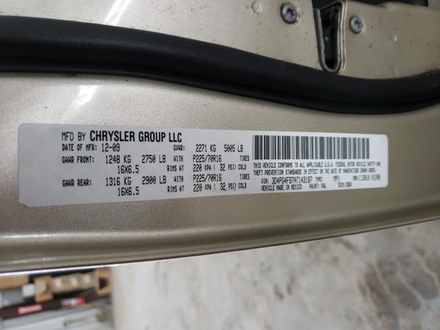2010 DODGE JOURNEY 3D4PG4FB7AT143187