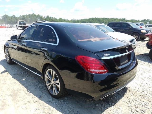 55SWF4JB1FU074486 2015 MERCEDES-BENZ C-CLASS, photo no. 3