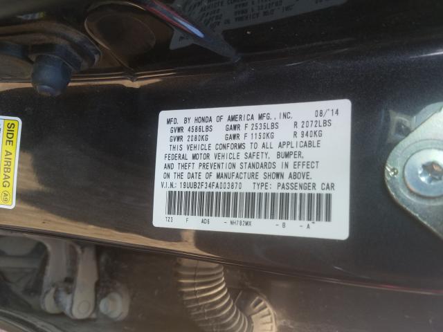 2015 ACURA TLX 19UUB2F34FA003870