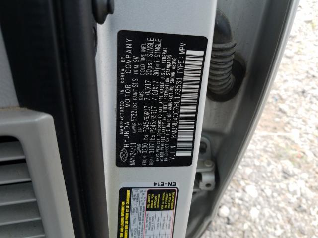 2011 HYUNDAI VERACRUZ G KM8NU4CC7BU173531