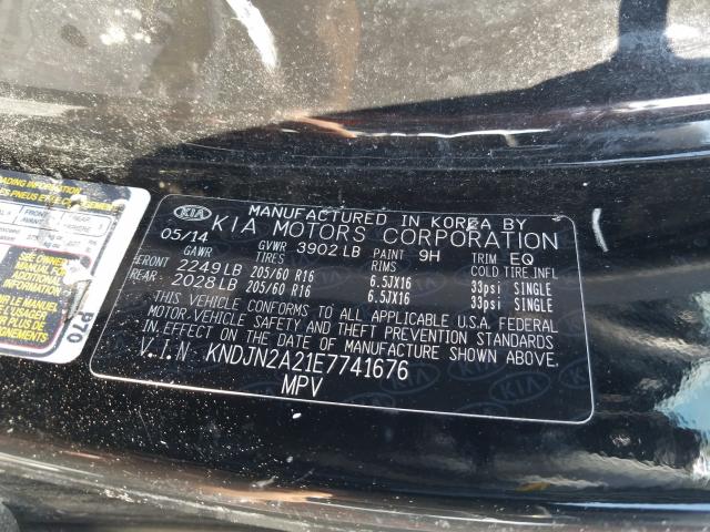 2014 KIA SOUL KNDJN2A21E7741676