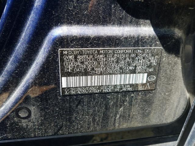 2014 LEXUS IS 250 JTHCF1D29E5001105
