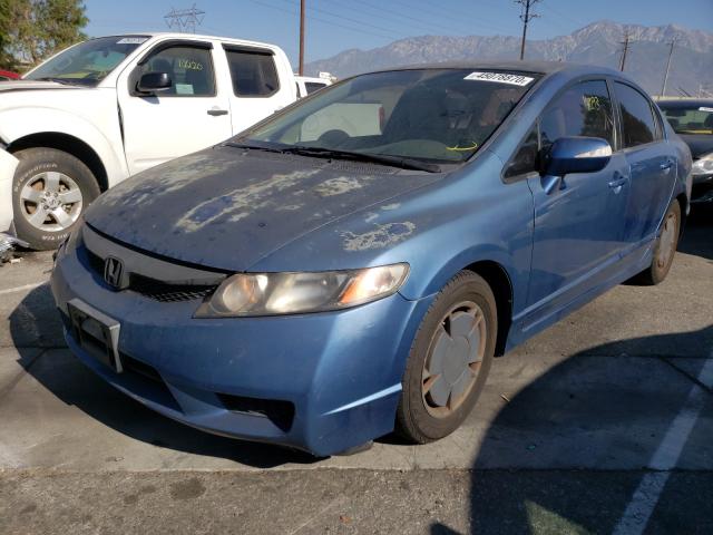 2010 HONDA CIVIC HYBR JHMFA3F2XAS001162