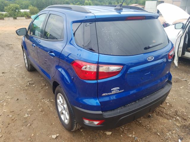 2020 FORD ECOSPORT S MAJ3S2GE9LC356752