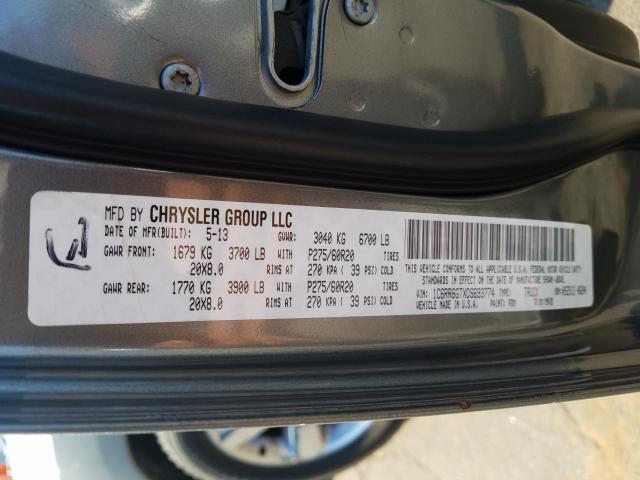 2013 RAM 1500 SLT 1C6RR6GTXDS693774