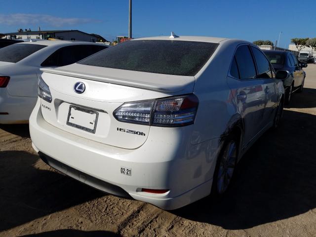 2010 LEXUS HS 250H JTHBB1BA5A2015421