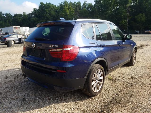 2014 BMW X3 XDRIVE2 5UXWX9C50E0D32952