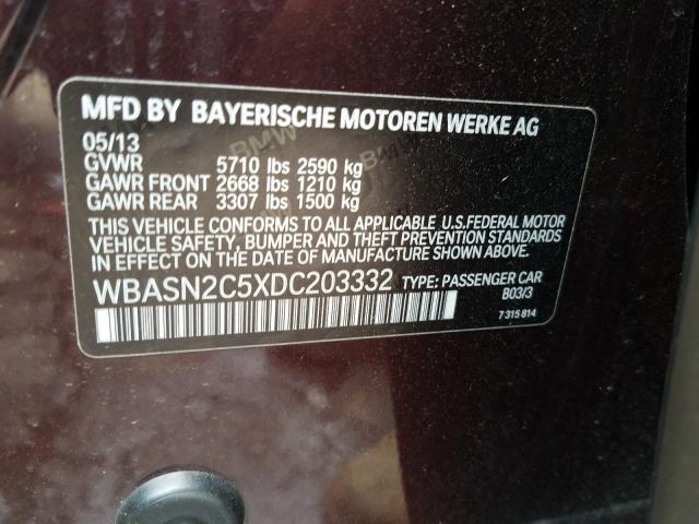 2013 BMW 535 IGT WBASN2C5XDC203332