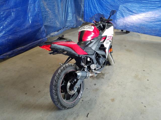 2015 YAMAHA YZFR3 MH3RH06Y3FK003468