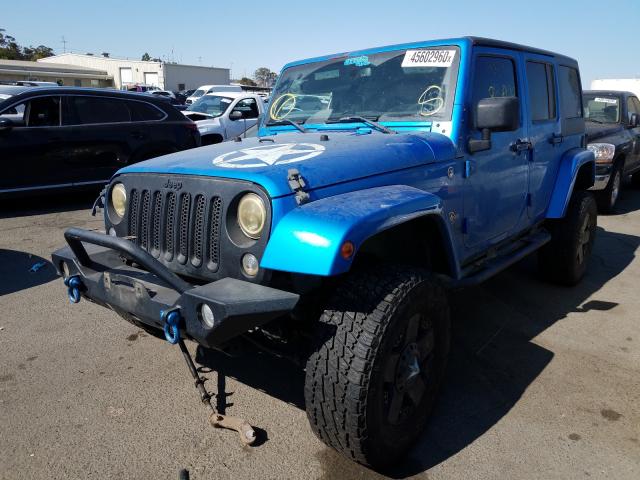2014 JEEP WRANGLER U 1C4BJWDG9EL218119