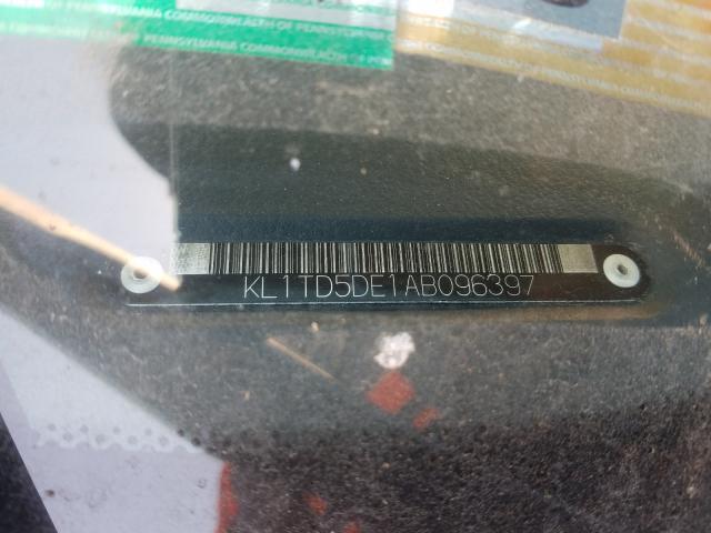 2010 CHEVROLET AVEO LS KL1TD5DE1AB096397