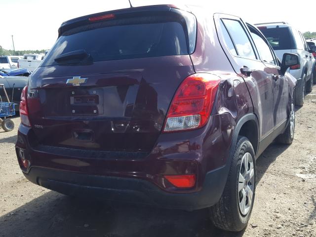 2017 CHEVROLET TRAX LS 3GNCJKSB4HL269354