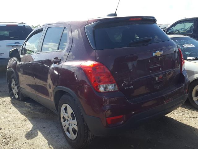 2017 CHEVROLET TRAX LS 3GNCJKSB4HL269354