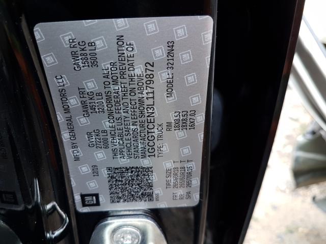 2020 CHEVROLET COLORADO L 1GCGTCEN3L1179872