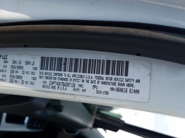 2011 DODGE NITRO HEAT 1D4PT4GK7BW587126