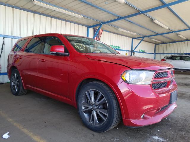 Dodge Durango 2 красный матовый