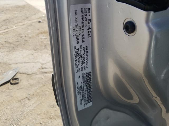 2015 RAM PROMASTER ZFBERFBT3F6A62171