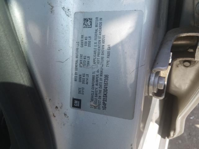 2013 BUICK VERANO 1G4PS5SK3D4167306
