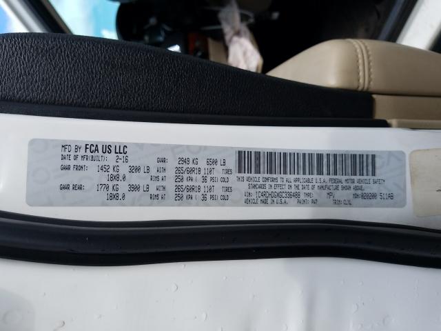 2016 DODGE DURANGO LI 1C4RDHDGXGC336488