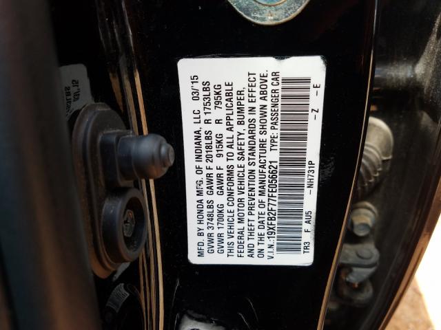 2015 HONDA CIVIC SE 19XFB2F77FE056621