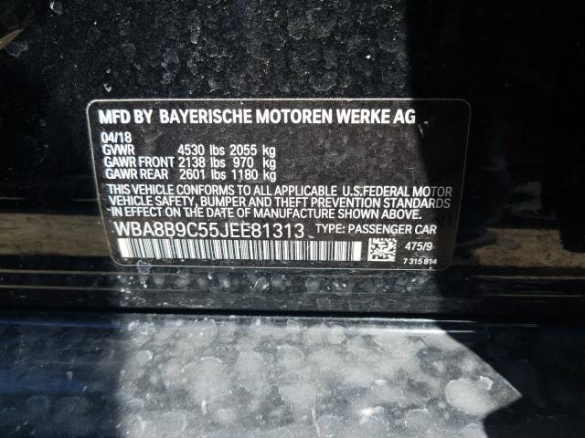 WBA8B9C55JEE81313 BMW 3 Series 2018. Фото: 9