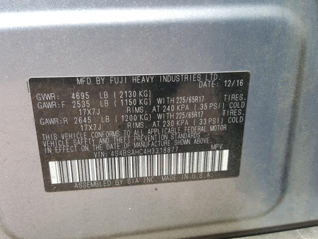 2017 SUBARU OUTBACK 2. 4S4BSAHC4H3318877